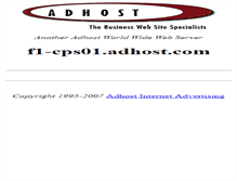 Tablet Screenshot of f1-cps01.adhost.com